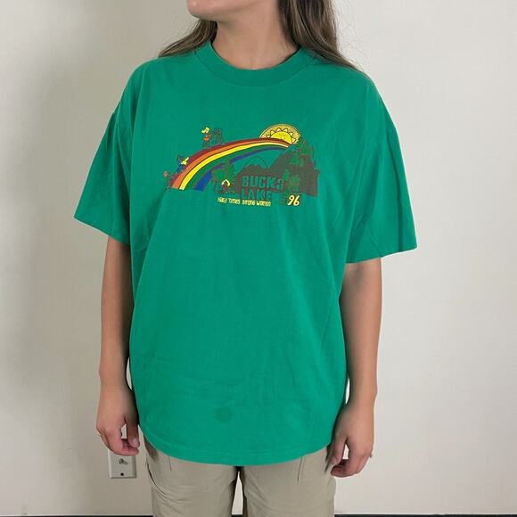 Bucks Lake Vintage '96 Graphic T-Shirt - Picture 1 of 5
